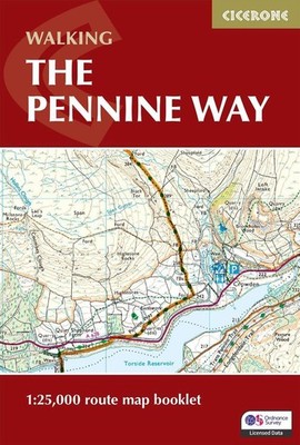 Walking the Pennine Way Map Booklet: 1:25,000 OS Route Mapping by Paddy Dillon P
