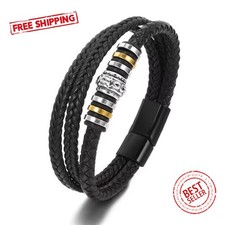 To My Son Bracelet   Gift from Mom  Dad, Love Forever   Birthday  Graduation