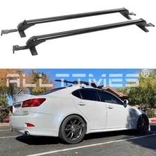 Top Roof Rack Cross Bar Luggage Cargo Carrier+Lock For Lexus IS 250 350 2005-13