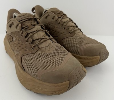 Hoka Anacapa 2 Low GTX Men Sz 10 EE Beige/Tan Hiking Shoes Vibram Soles