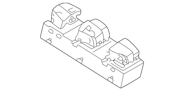 Genuine Nissan Window Switch 25401-6LA0A