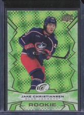 2022-23 Upper Deck Ice #138 Jake Christiansen Green
