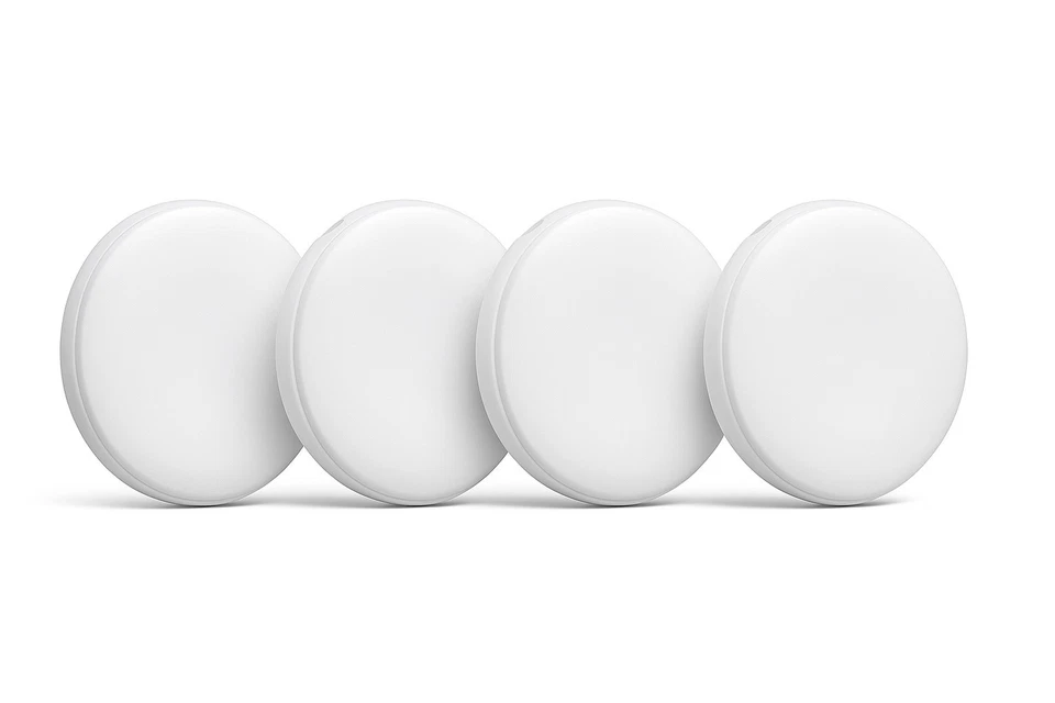 Paquete de 4 rastreadores de etiquetas Oscanna Air para Apple funciona con etiqueta de aire de Apple 'Encontrar mi aplicación' Foto 4 de 4