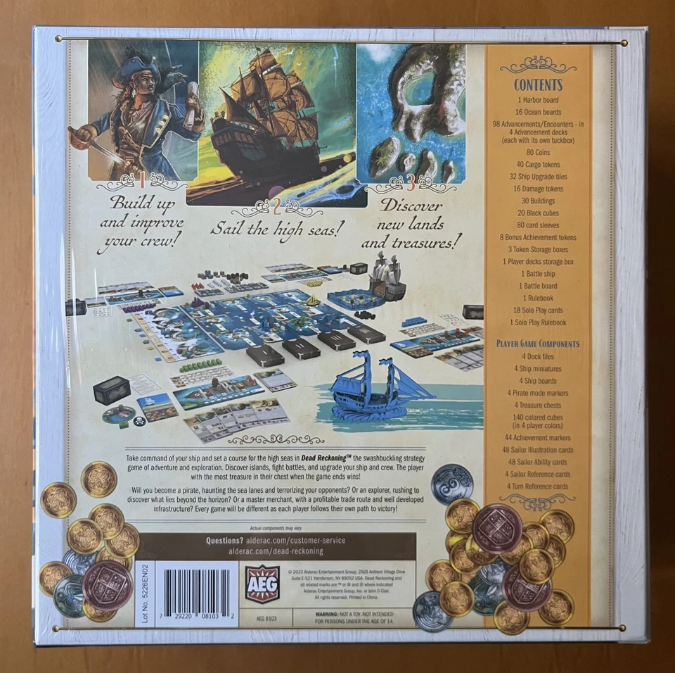 DEAD RECKONING - Kickstarter - Alderac AEG - 2023 - NEUF SCELLÉ - NEW SCELLÉE - Photo 2/4