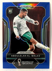 Abdulelah Al-Malki 2022 Prizm Fifa World Cup Qatar Blue RC 270/299 Saudi Arabia