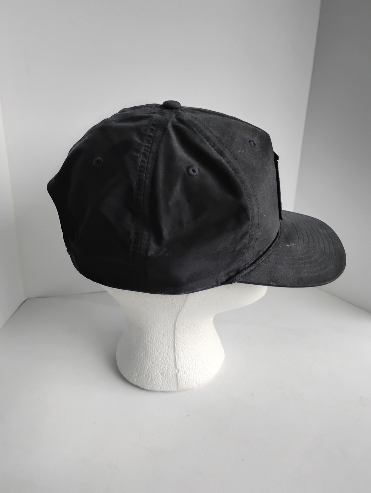 FIDLOCK Black Snapback Hat Cap Patch Logo Richard… - image 5