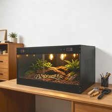 Tanque de reptiles Reptiles Recinto Reptiles Terrario con Controlador de Temperatura