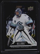 2022-23 Upper Deck Allure #24 Philipp Grubauer Black Rainbow