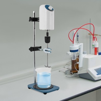 10L Digital Overhead Stirrer Mixer Lab Electric Stirrer w/Timing 100-2000RPM