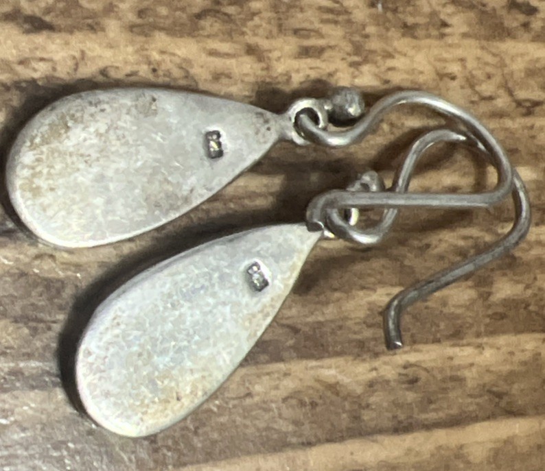 ~**Jade/Sterling**~ Dangle Earrings!! - image 3