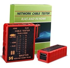 HDMI Cable Tester Portable High Definition Network Cable Tester HDMI/RJ45