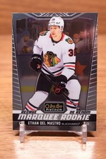 2024-25 OPC Platinum Marquee Rookie #224 Ethan Del Mastro - Chicago Blackhawks
