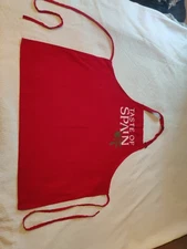 Taste Of Spain Superior Uniform Red Chef Apron Pre-owned