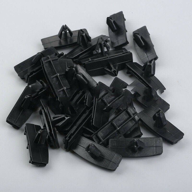 25Pcs/lot Plastic Fender Rocker Moulding Clip For Jeep Wrangler Unlimited JK f thumbnail 5