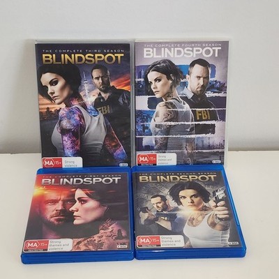 Blindspot Series 1-4 (1 2 3 4 ) DVD Sullivan Stapleton Region 4PAL Bluray + dvd 