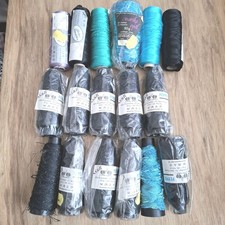 17 Rolle Effektgarn Beilaufgarn Stickgarn sticken  stricken  Konvolut Hobby
