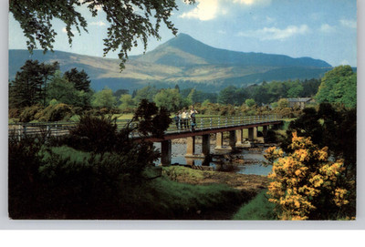 Goatfell from Brodick Isle of Arran Photochrome Postcard