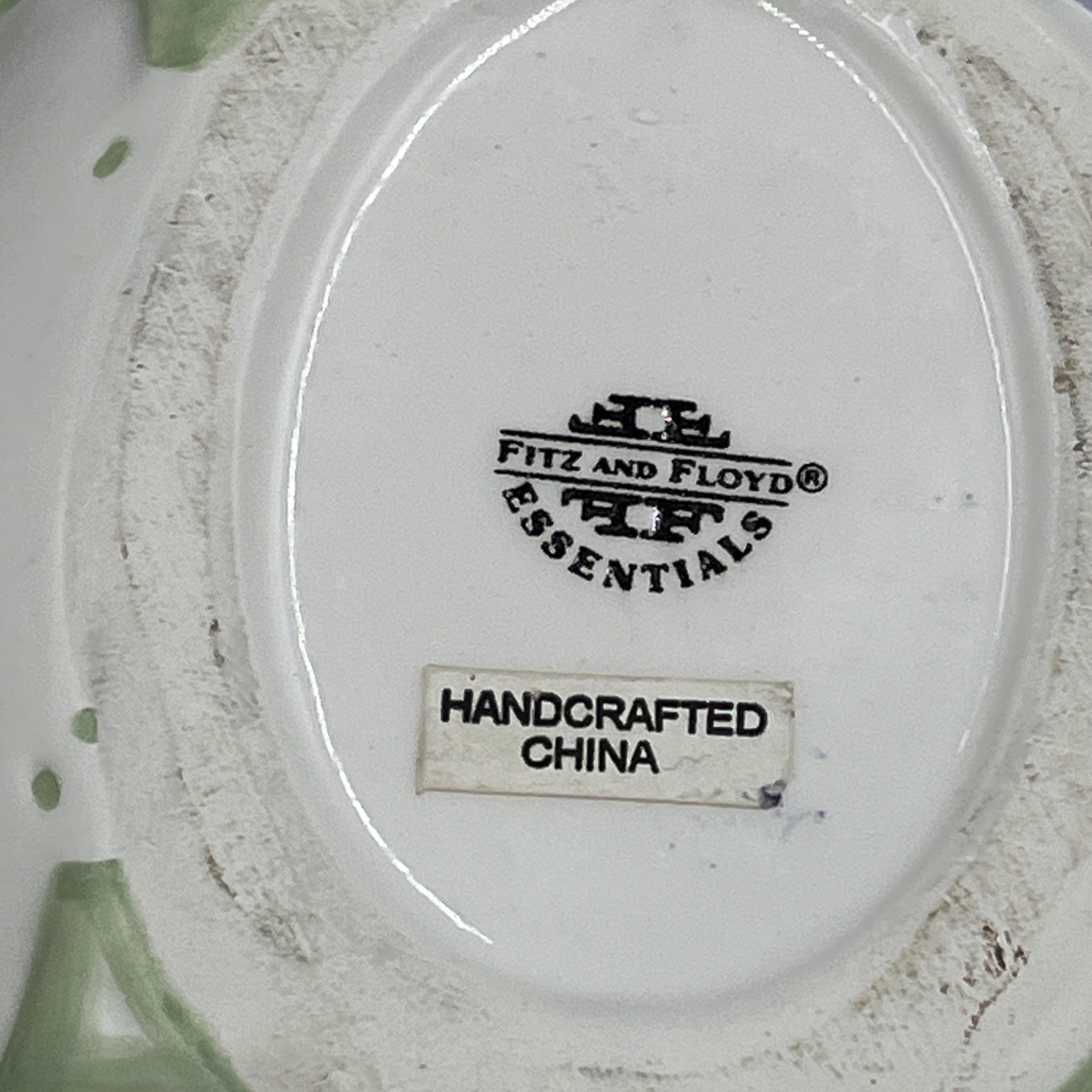 FITZ AND FLOYD "ESSENTIALS," EASTER EGG BUNNIES MONEY BOX TRINKETS CANDY DISH thumbnail 8