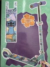 Image of Disney Stitch Light Up Folding Scooter 5+ - Brand New In box