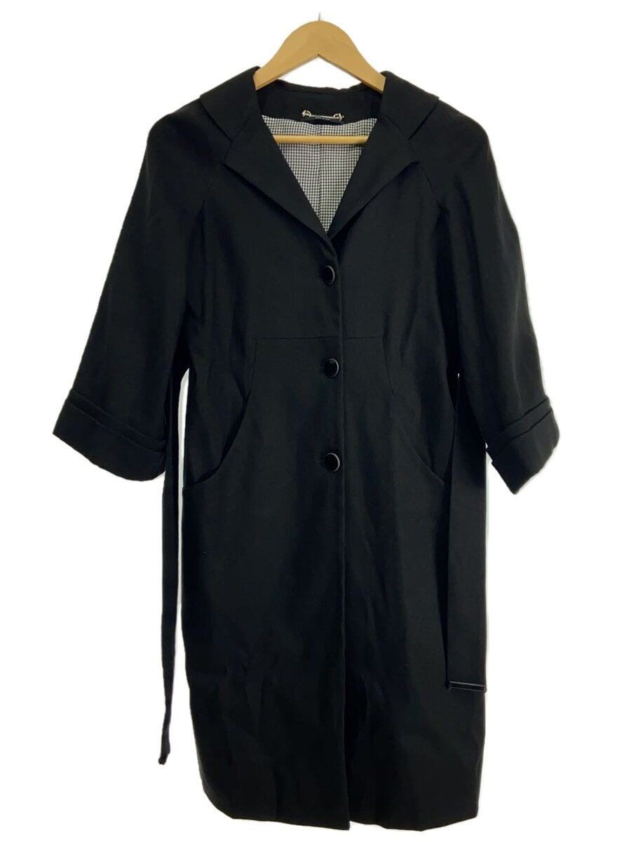 ALTRA GUCCI Altro Cappotto 40 Poliestere Nero 189198 ZR037