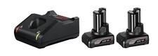 Bosch Akku-Starter-Set 2x 6,0 Ah Akkus + Lader GAL 12V-40 im Karton