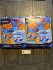 Disney Lorcana Winterspell Stitch Collection Starter Set  Lot of 2 New/Sealed