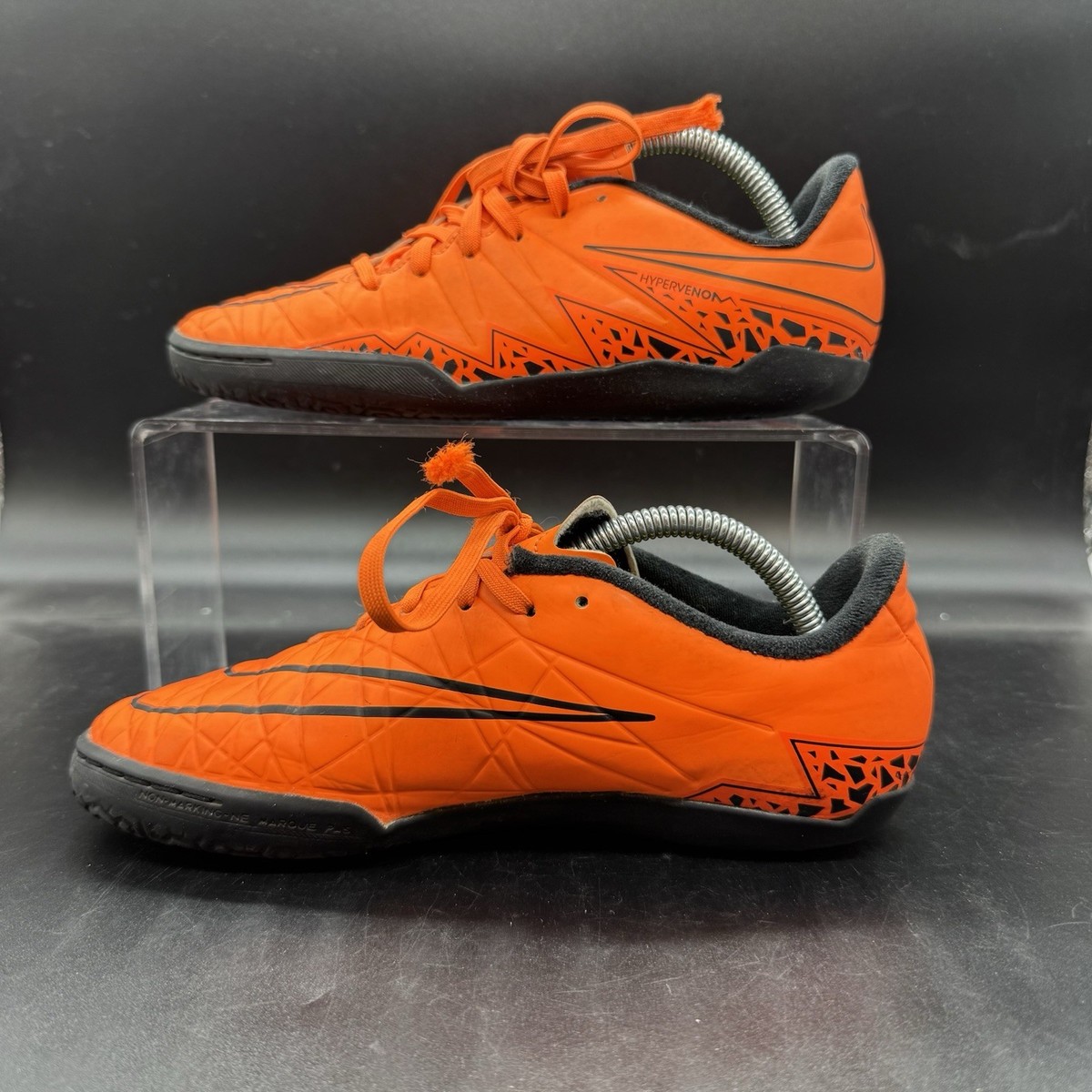 Nike Hypervenom Phelon 2 Indoor Soccer Shoes Size 3.5Y Futbol