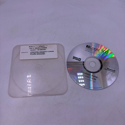 RSLogix 500 v7.10 CD Software Standard Starter Rockwell Automation