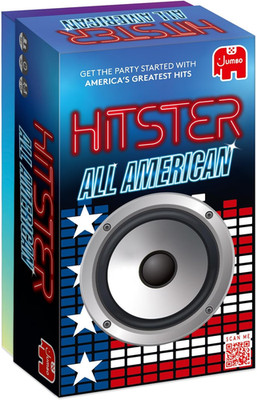 Hitster - All American, Fun Music Quiz Card Game, 2-10 Players - 300 Best Americ