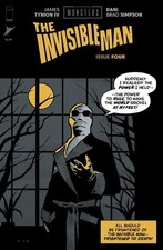 (2025) UNIVERSAL MONSTERS THE INVISIBLE MAN AJA #4 1:10 "PULP" Variante Cubierta