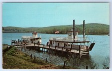 Vintage Postcard Connecticut River Cruise Boats Steamboat East Haddam CT Vintage Postcard Connecticut River Cruise Boats Steamboat East Haddam CT