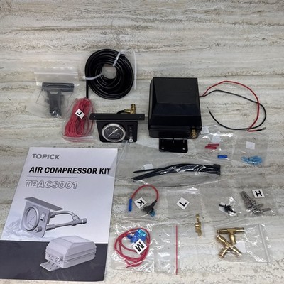 Onboard Air Bag Compressor Kit On Board Air Compressor System with Air Ride  L11