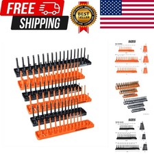 22418 Socket Organizer Set 6-piece Holder Set Includes 14 38 12 Driv...