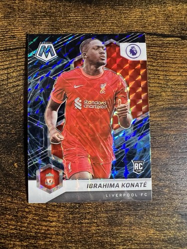 Ibrahima Konate [Genesis] #174 2021 Panini Mosaic Premier League card