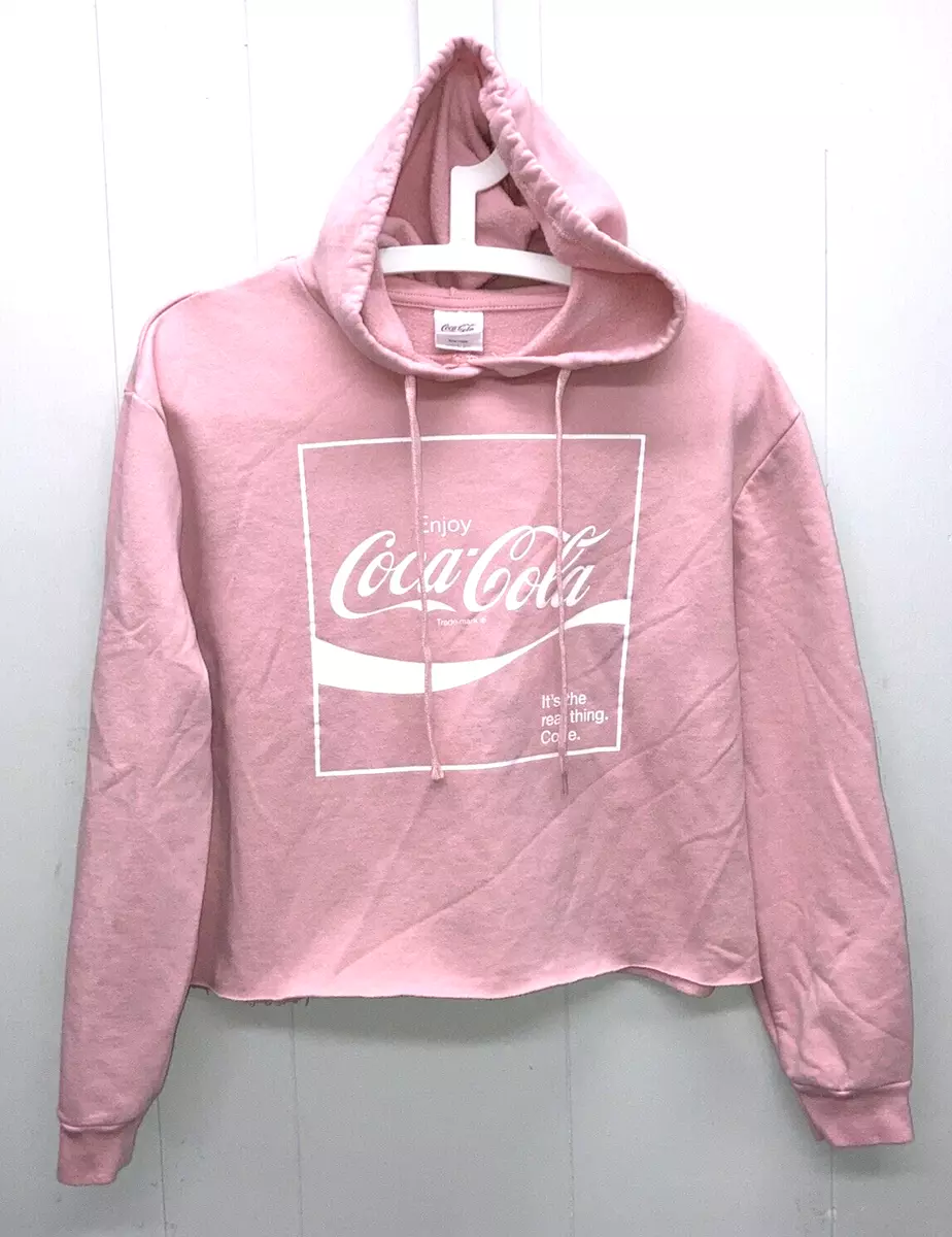 Pink coca deals cola hoodie