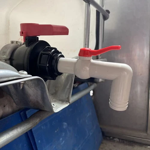 Auslaufhahn IBC Tank Adapter IBC Tank Ablasshahn Auslassventil Kugelauslaufhahn - Bild 12 von 21