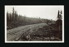 Mile 40 Sherritt-Gordon line - Railroad tracks with railroad worke- Old Photo