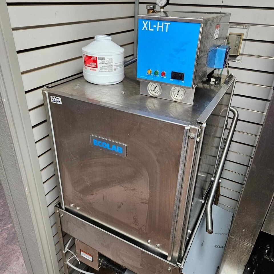 ***USED/REFURBISHED*** Ecolab XLHT High Temp Commercial Dishwasher (3