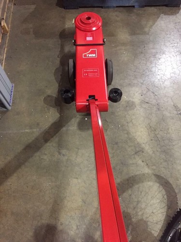 LOW PROFILE AIR HYDRAULIC 25/50 TON TROLLEY JACK TRUCK GARAGE FLOOR TOOL NEW - Picture 2 of 4
