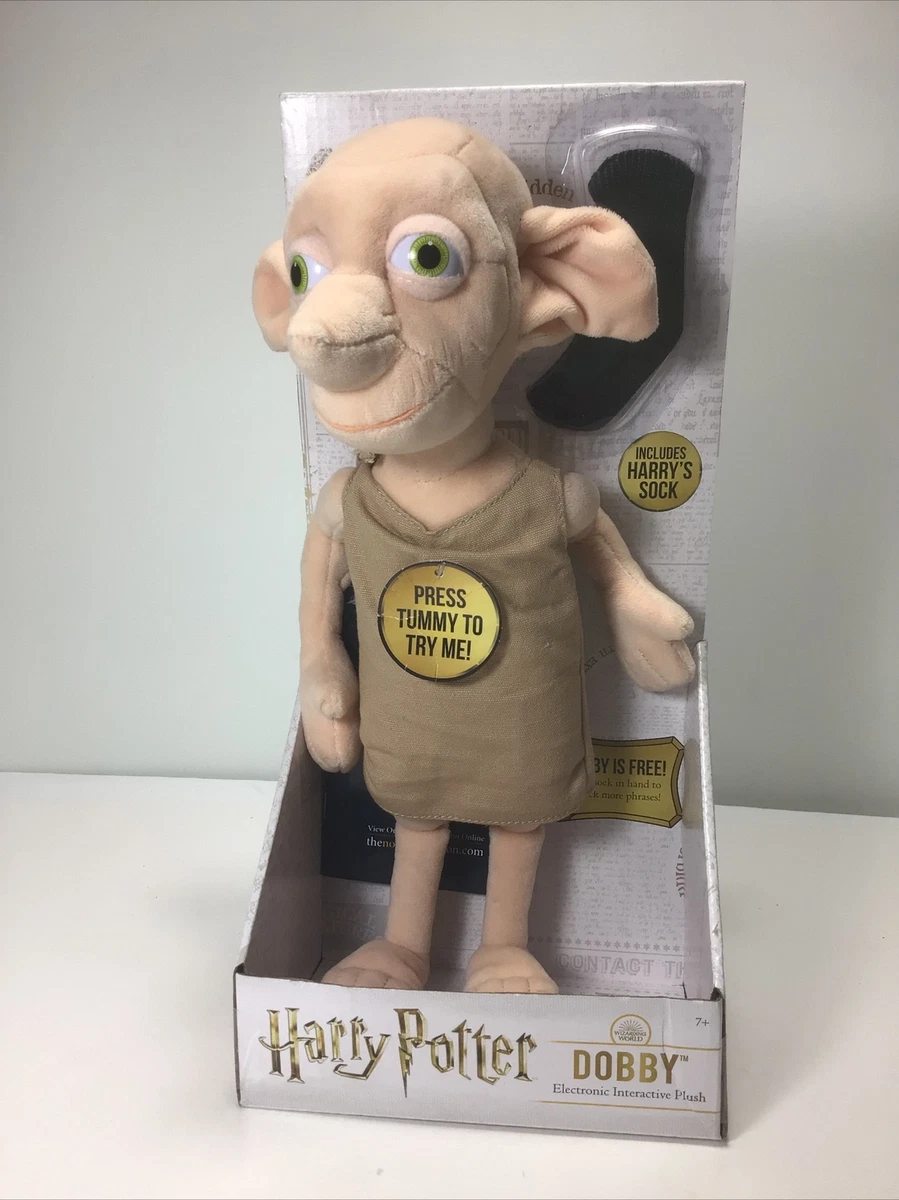 Harry Potter Dobby Interactive Plush Soft Toy Interactive Noble Collections  NEW