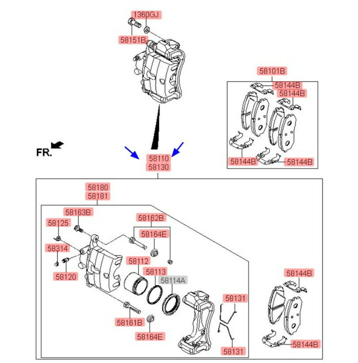 OEM 58130J6100 18