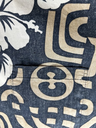 Aloha Days Hawaiian Aloha Shirt Small Black Brown Floral Cotton Casual Vacation - Picture 6 of 10
