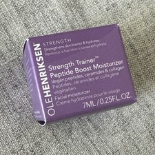 OLEHENRIKSEN Strength Trainer Peptide Boost Moisturizer Travel Sz .25oz 7ml NEW