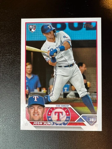 2023 Topps Series 2 Josh Jung #529 RC Texas Rangers Advanced Stats /300