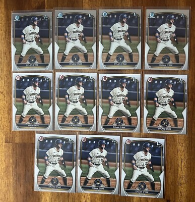 2023 Bowman Dylan O’Rae 1st Card Lot (11) Chrome & Paper Brewers | eBay