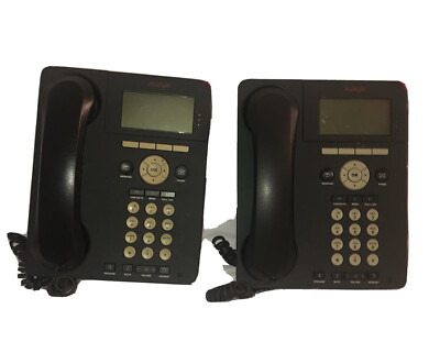 Avaya 9620 Digital Business Phones Landline Black (Lot of 2)