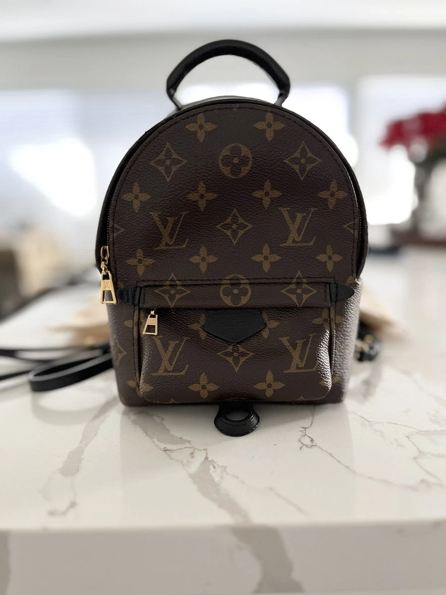 Louis vuitton palm springs backpack outlet mini new version