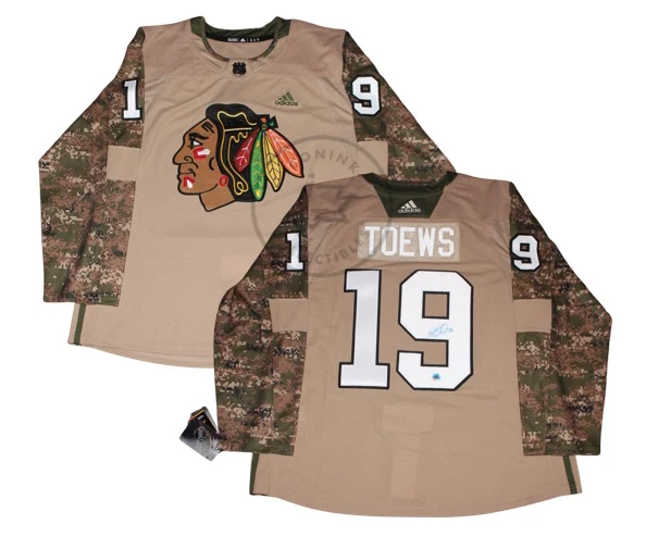 Jonathan toews camo clearance jersey