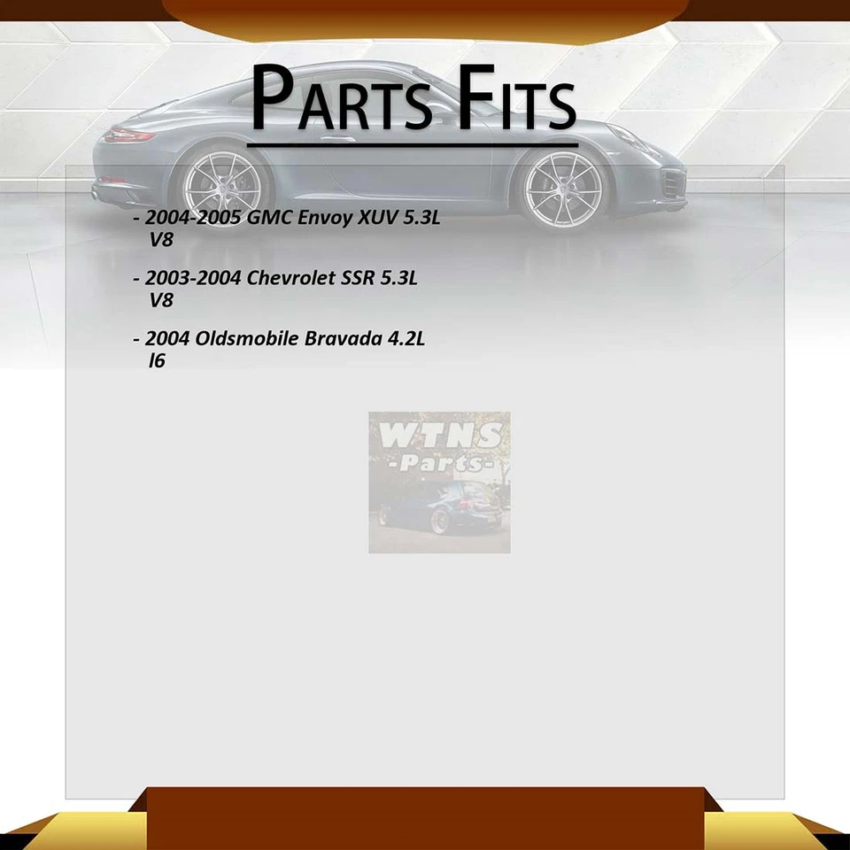 Kit de eslabones de barra estabilizadora delantera trasera Mevotech 4 piezas para Saab 2005-2009 9-7x 5,3 L AWD Foto 3 de 4