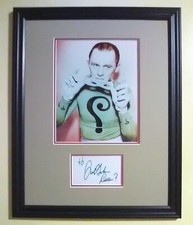 Frank Gorshin (1933-2005) / Autograph / Actor - 